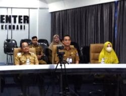 Pj Wali Kota Kendari Hadiri Musrenbangnas RPJMN 2025-2029 secara Daring