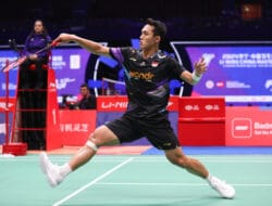Jonatan Christie Dikepung Pemain Tuan Rumah di China Masters 2024