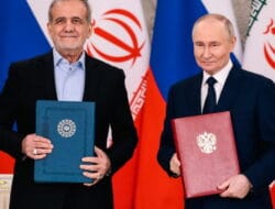Rusia – Iran Teken Pakta Pertahanan 20 Tahun, Buat Barat Ketar-ketir