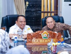 Andi Sumangerukka Silaturahmi ke Pj Gubernur Sultra, Bahas Masa Transisi hingga Keberlanjutan Program