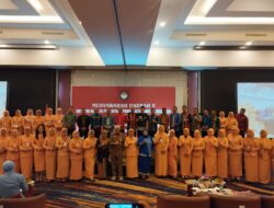 Buka Musda V DWP Sultra, Sekda: Dharma Wanita Memiliki Peran Strategis dalam Pemberdayaan