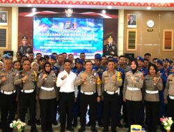 Ditlantas Polda Sultra Bersama Bid Propam Berikan Pelatihan Keselamatan Berkendara ke Personel