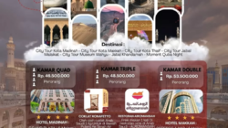 Pemberangkatan Umrah Bersama Mulya Safara Dibuka, Simak Fasilitas dan Jadwalnya