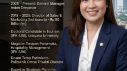 Rekam Jejak Mumpuni, Perempuan Asal Kendari ini Dipercaya Pimpin Hotel Berbintang di Bali