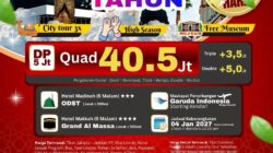 Sambut Awal Tahun 2027 di Tanah Suci, Mafatih Tour Buka Program Umroh 14 Hari Direct Kendari