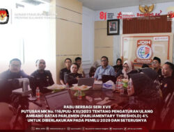 KPU Sultra Bahas Ambang Batas Parlemen dalam Rabu Berbagi